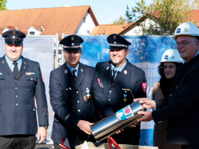 Grundsteinlegung Neubau Feuerwehrwache