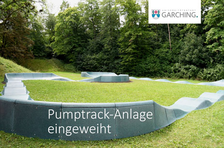 Pumptrack-Anlage in der Einsteinstraße eröffnet